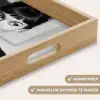 Portret - Thee - Vrouw Dienblad Rechthoek middel -USP_HandgreepNL