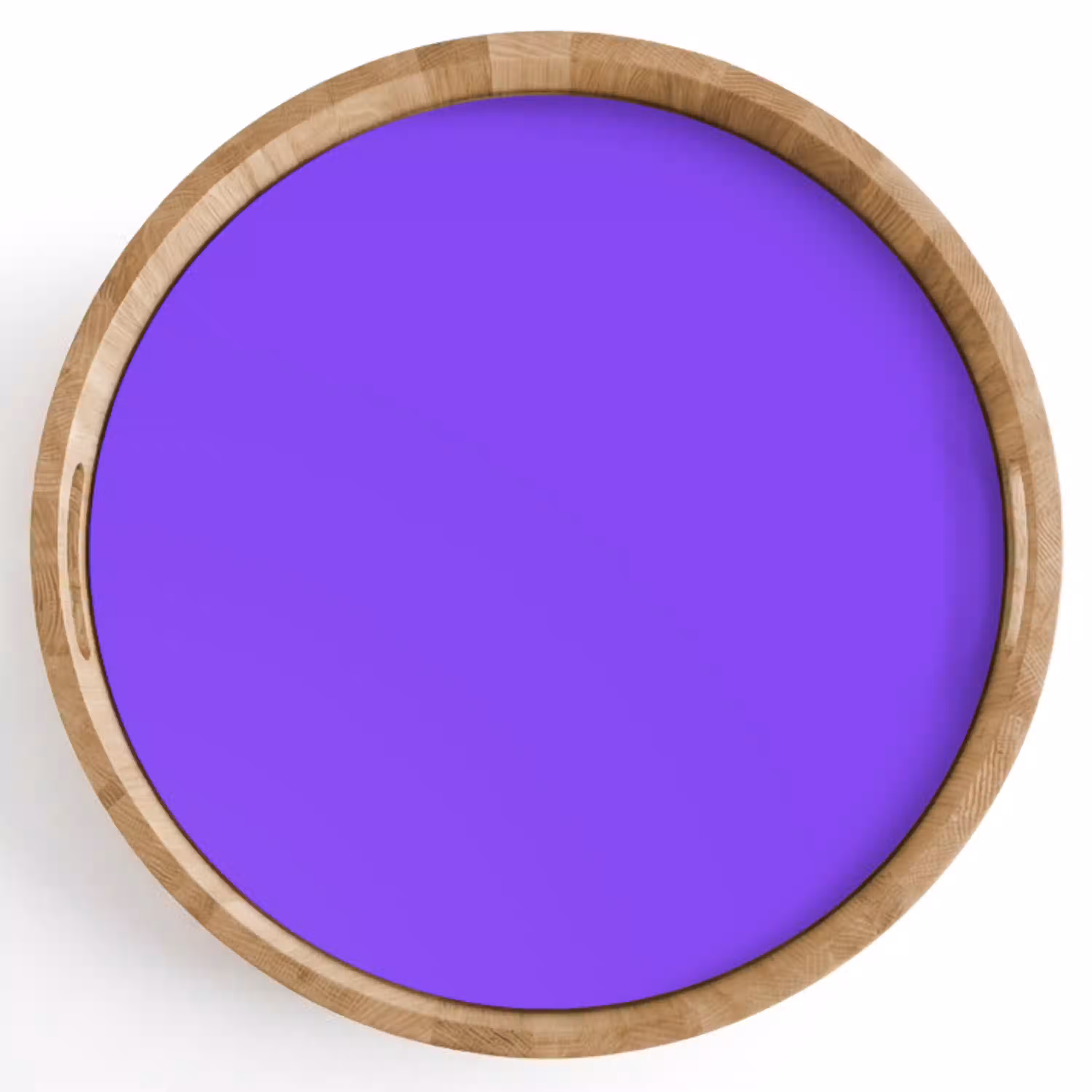 Vivid - Violet - Paars Dienblad Rond middel 914 -z3d_shopping