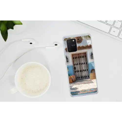 Deur - Manden - Planten Telefoonhoesje Samsung Galaxy S10 Lite klein -oordopS10Lite