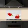 Splash - Groente - Rood keuken achterwand spatscherm klein -sfeer1