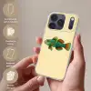 Vis - Blauw - Stippen - Schubben Telefoonhoesje iPhone 17 Pro klein -sfeer3_NL