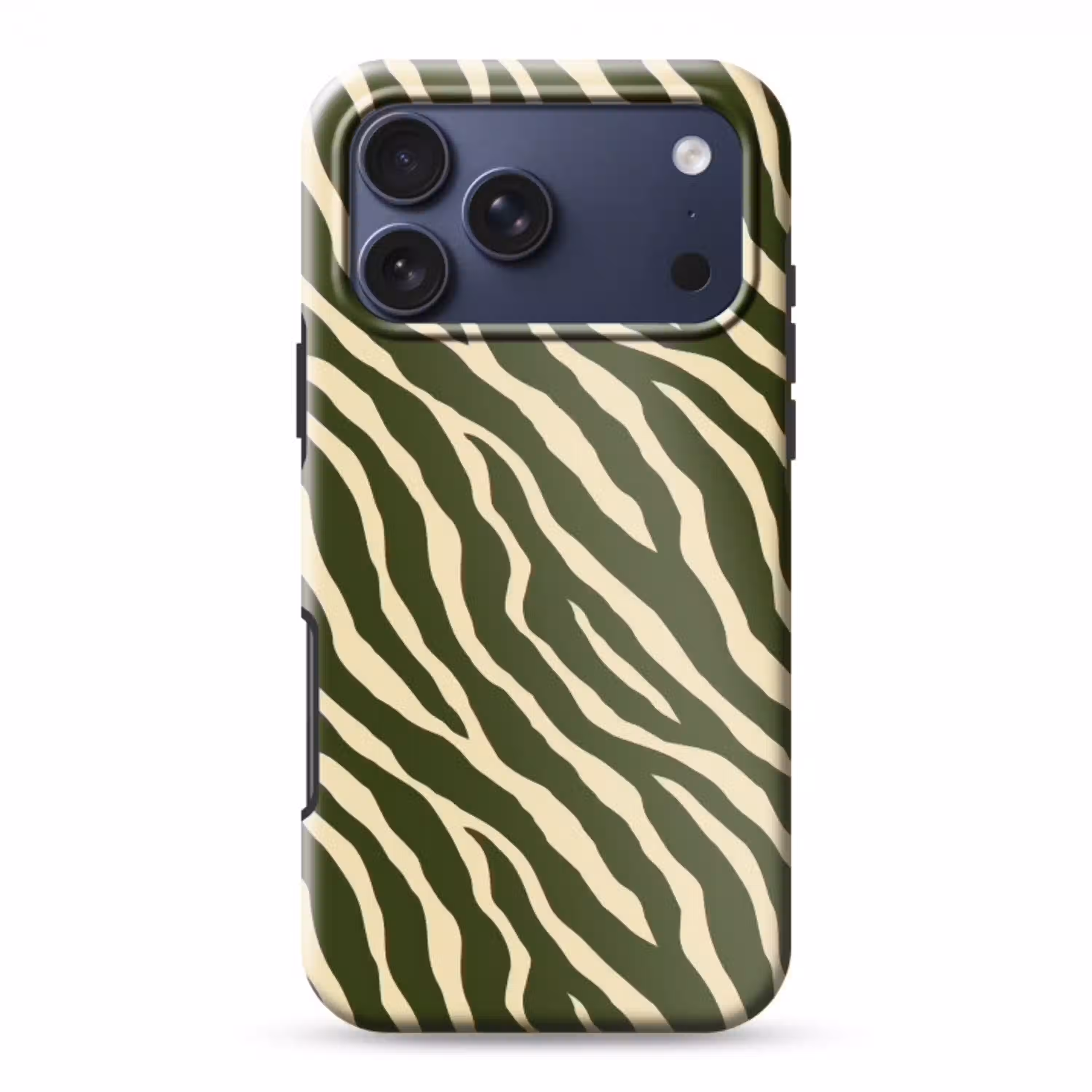 Zebra - Patroon - Groen Toughcase MagSafe Apple iPhone 17 Pro Max klein 1019 -3d