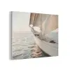 Zeilboot - Zee - Beige - Zon PET vilt klein -3d
