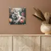 Tijger - Wilde dieren - Bloemen - Jungle plexiglas 5mm klein -sfeer5