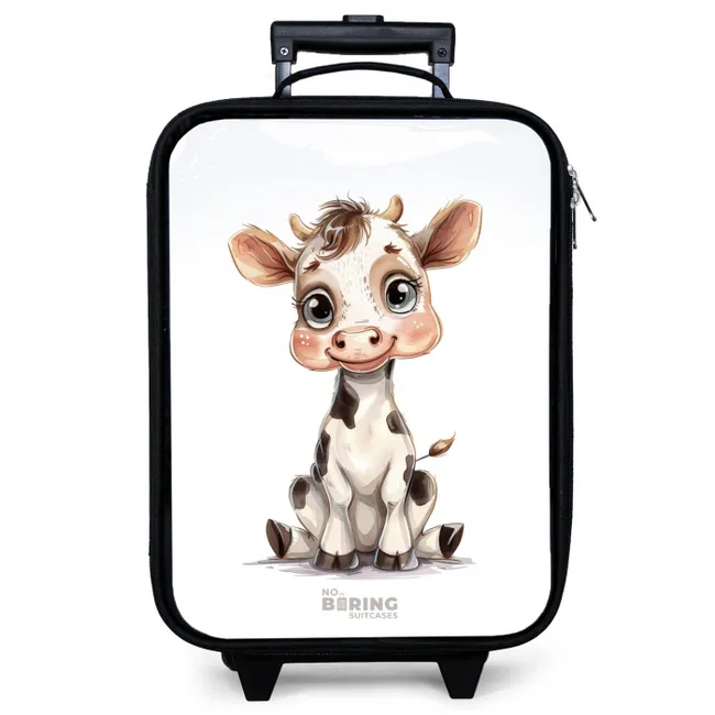 Baby koe Kinderkoffer - Zwart klein -zzz_website3d