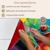 Kikker - Felgekleurd - Tak - Regenboog keuken achterwand spatscherm klein -spatscherm_NL