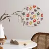 Muziek - Cassette - Patroon Wandcirkel plexiglas klein 852 -sfeer4