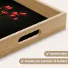 Rode - Bloemen - Vaas Dienblad Rechthoek middel -USP_HandgreepNL