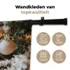 Kerst - Kerstboom - Winter - Binnen - Sneeuw Wandkleed katoen klein -sfeer2