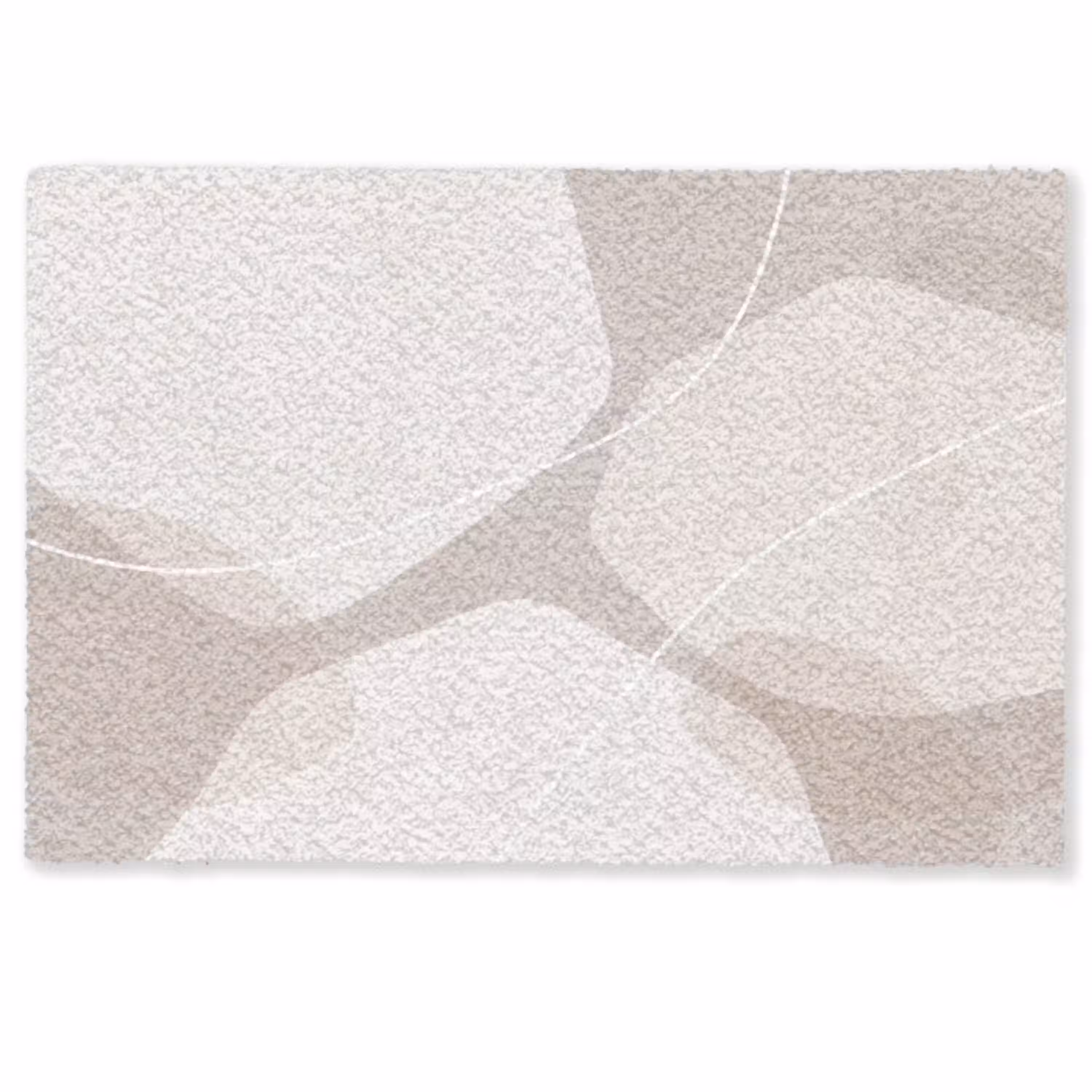 Abstract - Vormen - Beige Deurmat klein -zkaufland3d