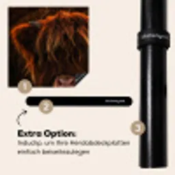 Vurige Manen Inductie beschermer vinyl 3mm middel -zzzzzzz-induclip_DE
