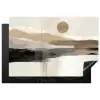 Minimalistisch - Landschap - Dimensie Inductie beschermer vinyl 3mm klein -3d