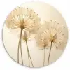 Zonovergoten Paardenbloemen KitchenYeah - Keuken - Wandcirkel Forex klein -3d
