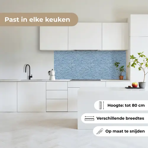 Golven - Ritmisch - Blauw keuken achterwand 2 middel 871 -sfeer4_NL