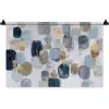 Abstract - Goud - Vormen Wandkleed katoen klein -zz3d