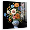 Vaas - Boeket - Bloemen - Kleur plexiglas 5mm klein -zzzproduct_nieuw