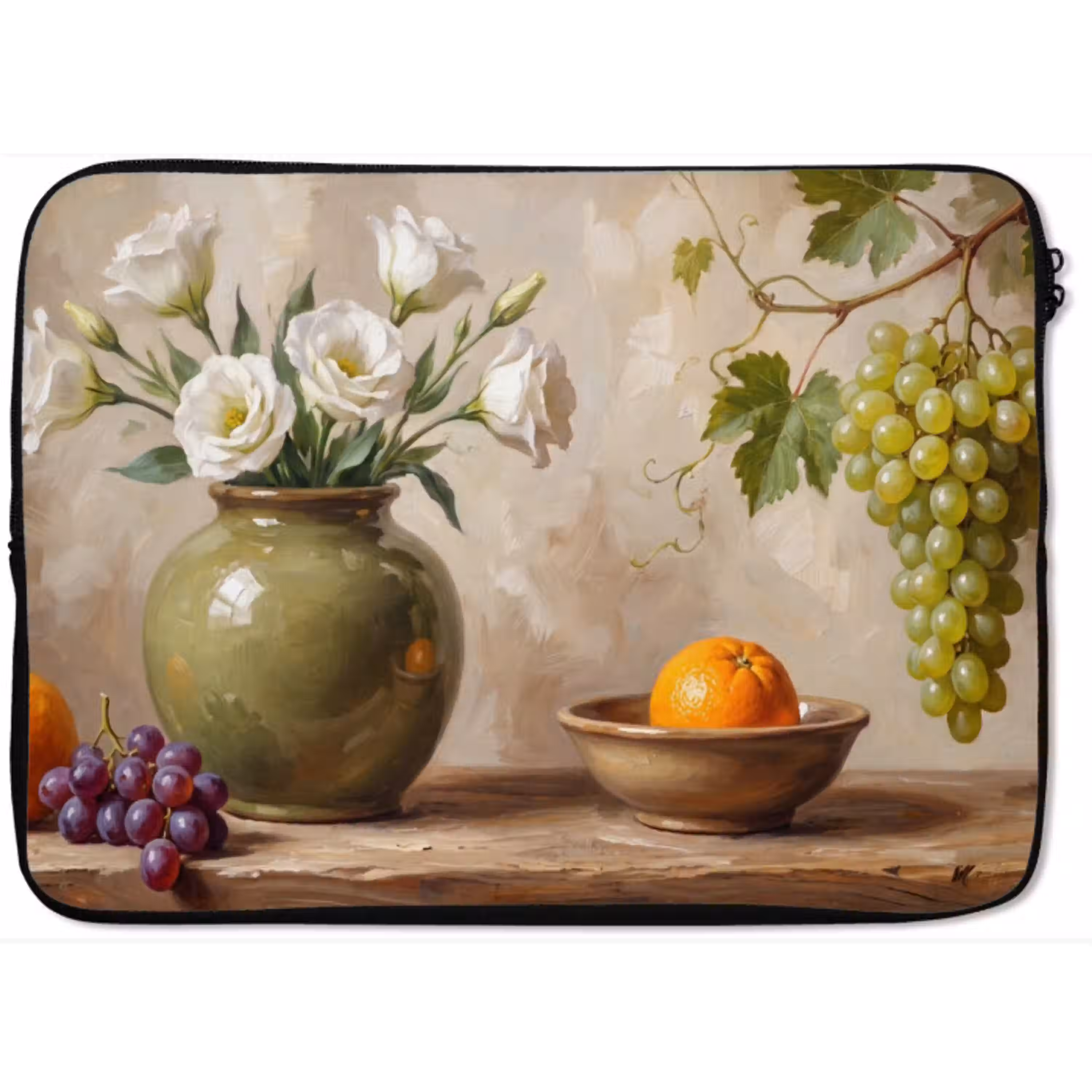 Bloemen - Fruit - Stilleven laptophoes neopreen klein -zkaufland3dotto