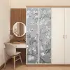 Amandelbloesem - Kunst - Van Gogh - Grijs deurposter klein -sfeer3