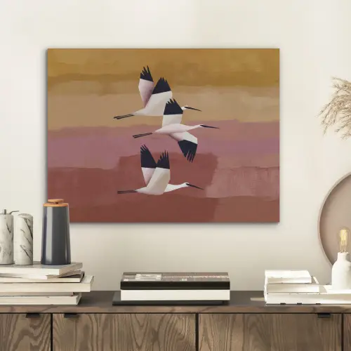 Vogels - Snavel - Abstract PET vilt klein -sfeer1