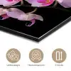 Orchidee - Bloemen - Roze - Flora aluminium wit klein -closeup_NL
