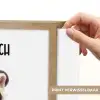 Tijger - Wees gelukkig - Quote - Dier Light Box met batterij (Wandlamp kind) middel -USP_websiteprintNL