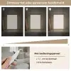 Schubben - Wit - Elegant Light Box met kabel (Tafellamp) klein 925 -USP_dimbaarNL