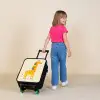 Giraffe - Dier - Kleurrijk Kinderkoffer - Zwart klein -sfeer1