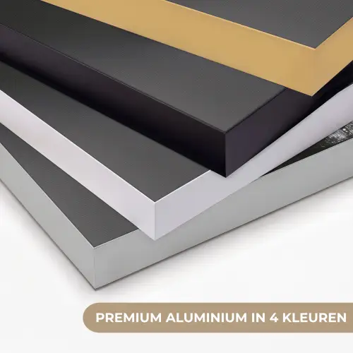 Discobal - Gezicht - Glamour - Zwart Textielframe zwart klein -USP_kleurenNL