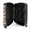 Driedubbele hartenlaag NBS - Handbagage koffer - Kinderen Unisex middel -binnenkant