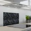 Blauw - Graniet - Donker keuken achterwand spatscherm klein 900 -3d_schuin