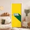 Cool - Geel - Groen deurposter klein -sfeer2
