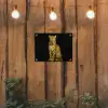 Panter - Realistisch - Bruin tuinposter los doek klein -sfeer1