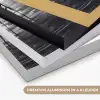Eenden - Waterlelies - Riet - Zwart Textielframe zwart klein -USP_kleurenNL