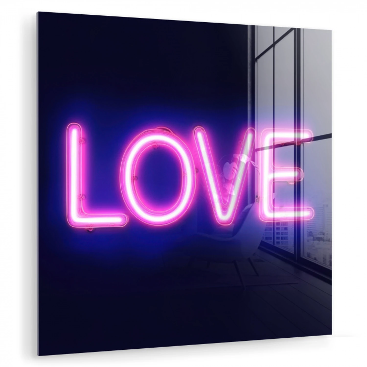 Neon - Love - Valentijn plexiglas 5mm klein -zzzproduct_nieuw