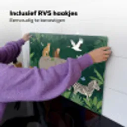 Tropisch - Jungle -  Groen Inductie beschemer met haakjes klein -ky-ophangen-nl