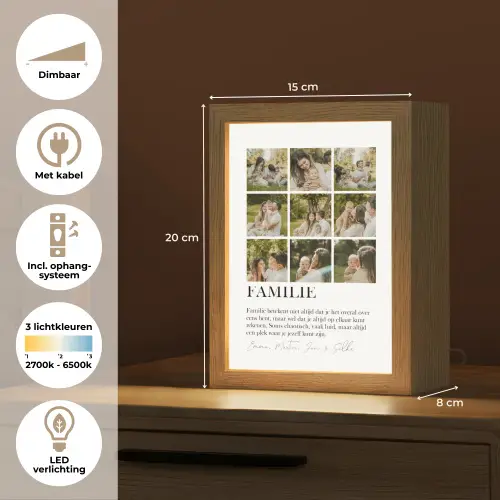 upload-69ddf9caeb83c-betekenis-collage Light Box met kabel (Tafellamp) klein -USP_NL