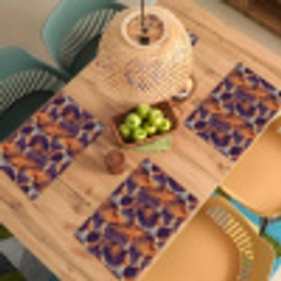 Slang - Schubben - Kleurrijk Placemat vinyl groot 368 -zzsfeer5_Kitchenyeah-website