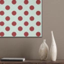 Polka - Dots - Rood PET vilt klein 837 -sfeer6_closeup