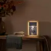 Stier - Kleurrijk - Hoorns Light Box met kabel (Tafellamp) klein -sfeer4