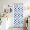 Patroon - Tegel - Blauw deurposter klein 289 -sfeer5