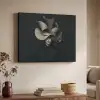 Zwarte - Hoed - Vrouw Textielframe - compleet frame klein -sfeer3