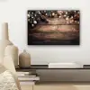 Kerstdecoratie - Houten - Dennenappel - Bruin canvas 2cm klein -sfeer6