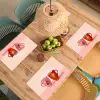 Theekopjes - Bloemmotieven - Roze - Theezakjes Placemat vinyl groot -zzsfeer5_Kitchenyeah-website