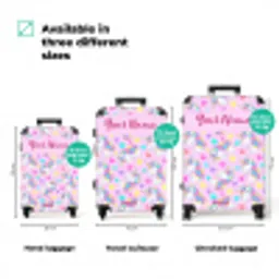 Eenhoorn euforie NBS - Handbagage koffer - Kinderen Unisex middel zzzzzzVergelijking_3EN