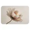 Bloem - Beige - Crème WCmat klein -3d