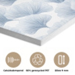 Waaier - Modern - Blauw PET vilt klein 837 -closeup_NL