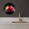 Drakenfruit - Zwart - Water - Vrucht - Fruit KitchenYeah - Keuken - Wandcirkel Forex klein -sfeer1