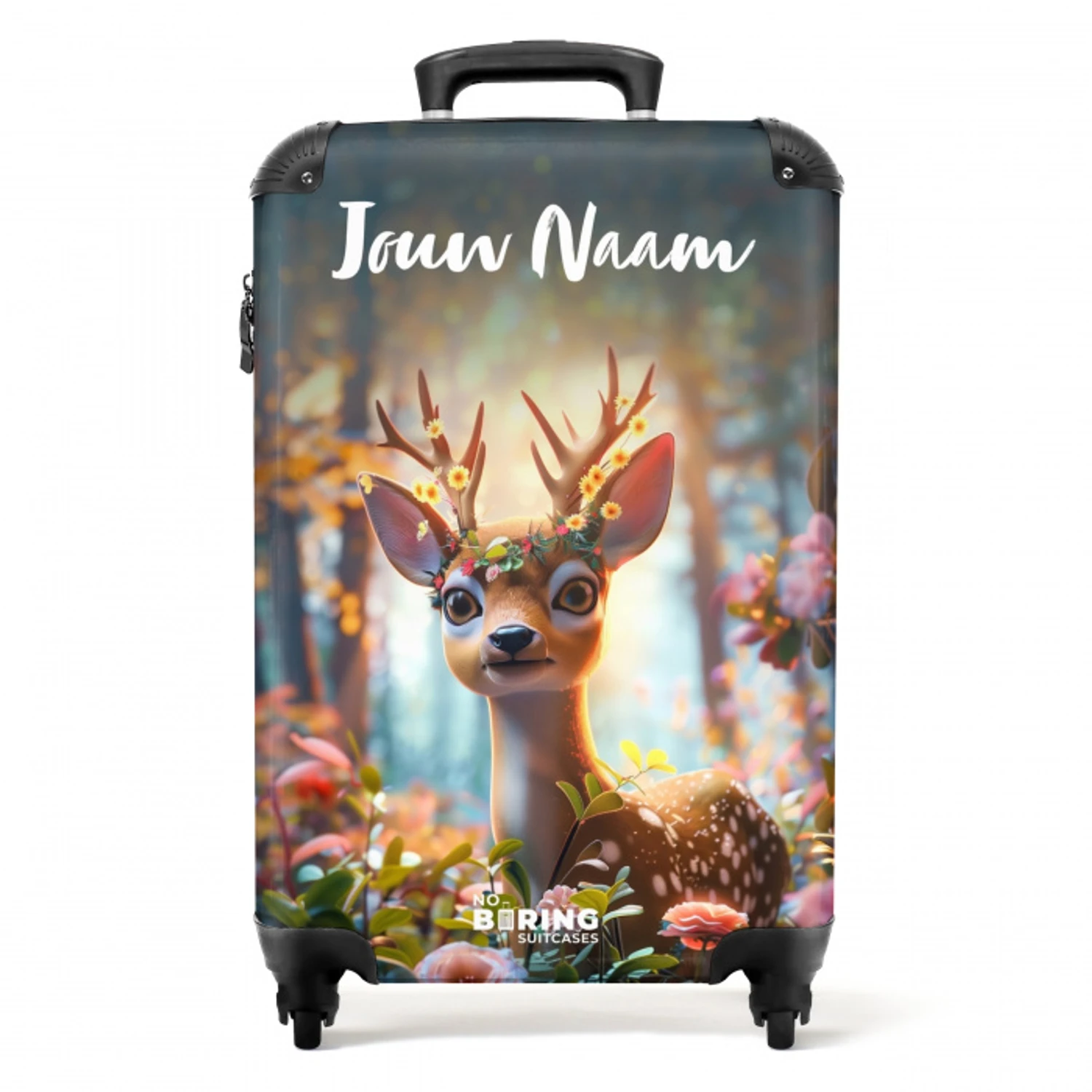 Bo bloemengewei NBS - Handbagage koffer - Kinderen Unisex middel -productfoto_recht