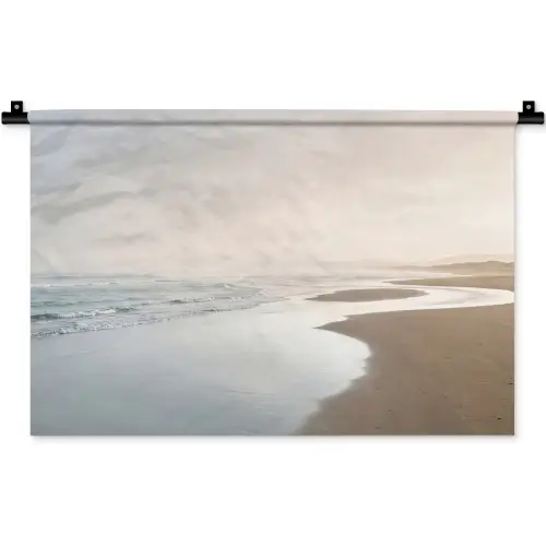 Kustlijn - Strand - Oceaan Wandkleed katoen klein -zz3d