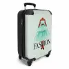 Fashion - Mintgroene jurk NBS - Handbagage koffer - Kinderen Unisex middel -productfoto_3d
